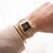 Годинник BURKER Macy Black Gold Silver 0497 фото 4