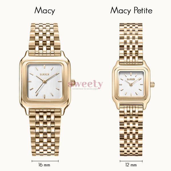 Годинник BURKER Macy Petite Gold White 0404 фото