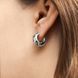 Сережки BURKER Cora Silver 0593 фото 3