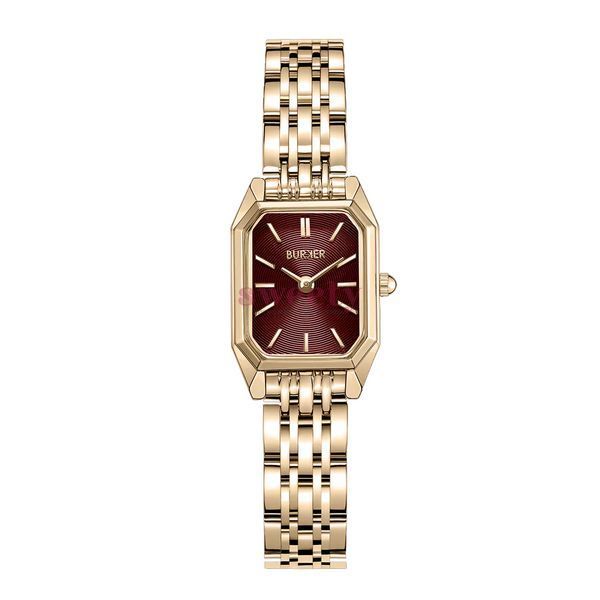 Годинник BURKER Isabell Petite Gold Burgundy 0449 фото Годинник BURKER Isabell Petite Gold Burgundy 0449 фото