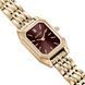 Годинник BURKER Isabell Petite Gold Burgundy 0449 фото 2