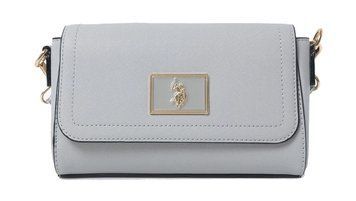 Сумка крос-боді U.S. POLO ASSN. ENAMEL блакитна 0685 фото