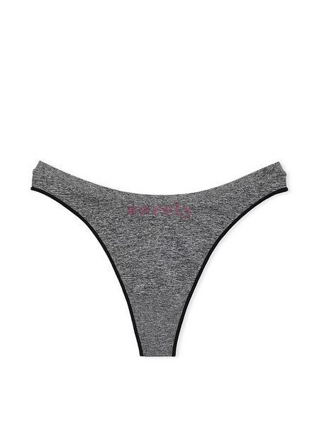 Трусики PINK Seamless High-Leg Thong Panty 0609 фото