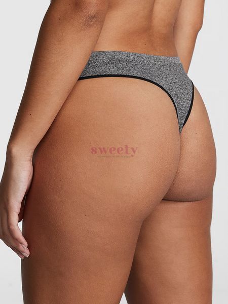 Трусики PINK Seamless High-Leg Thong Panty 0609 фото