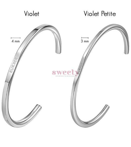 Браслет BURKER Violet Petite Silver 0521 фото