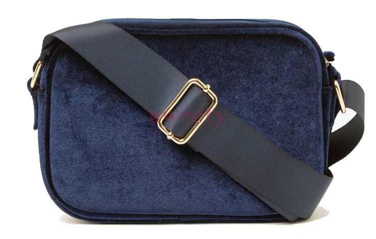 Сумка крос-боді U.S. POLO ASSN. VELVET синя 0261 фото