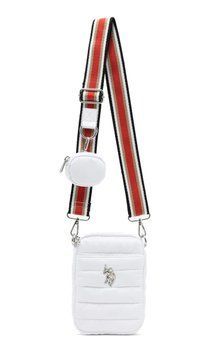 Сумка для телефону U.S. POLO ASSN. WITH ZIPPER POUCH біла 0595 фото
