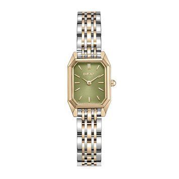 Годинник BURKER Isabell Petite Gold Silver Olive Green 0695 фото