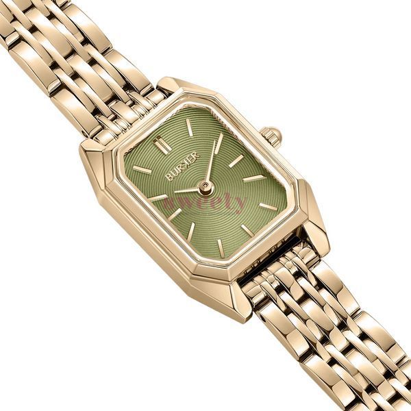 Годинник BURKER Isabell Petite Gold Olive Green 0624 фото