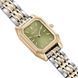 Годинник BURKER Isabell Petite Gold Silver Olive Green 0695 фото 2