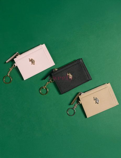 Чорний гаманець для карток U.S. POLO ASSN. 0598 фото