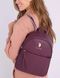 Бордовий рюкзак U.S. POLO ASSN. CLASSIC SOLID BACKPACK 0452 фото 1