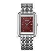 Годинник BURKER Olivia Silver Burgundy