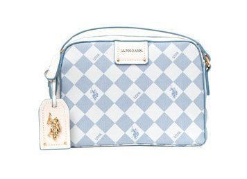 Сумка крос-боді U.S. POLO ASSN. DIAMOND блакитна 0597 фото