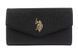 Чорний жіночий гаманець U.S. POLO ASSN. TRIFOLD FLAP 0626 фото 1