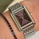 Годинник BURKER Olivia Silver Burgundy 0662 фото 4