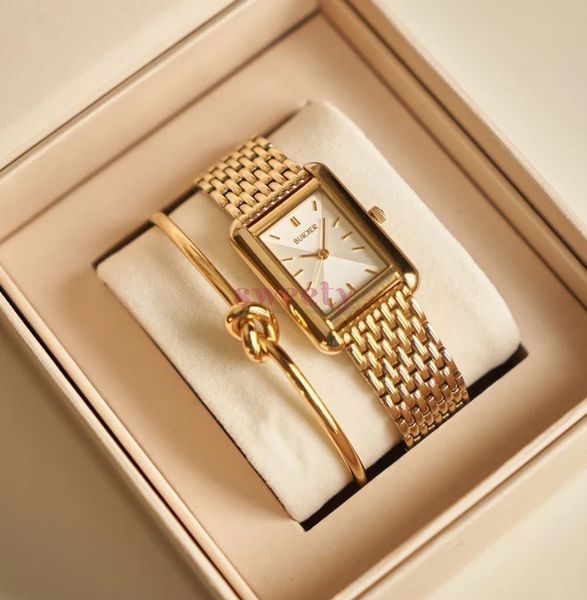 Годинник BURKER Olivia Gold White 0410 фото