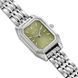 Годинник BURKER Isabell Petite Silver Olive Green 0627 фото 2