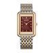 Годинник BURKER Olivia Gold Silver Burgundy 0666 фото 1