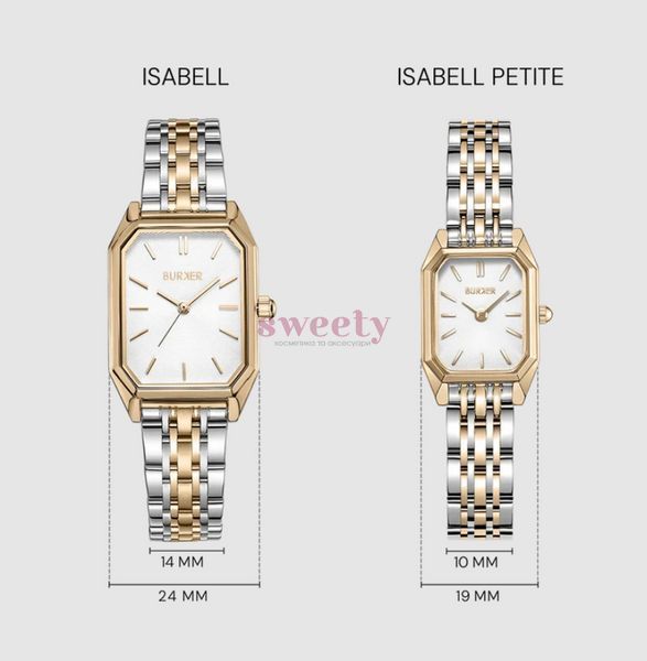 Годинник BURKER Isabell Petite Gold Silver 0505 фото