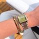 Годинник BURKER Macy Gold Silver Olive Green 0634 фото 5