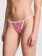 Трусики PINK Cotton V-String Panty