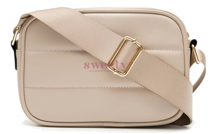 Сумка крос-боді U.S. POLO ASSN. CHANNEL QUILTED кремова 0232 фото