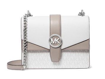 Cумка MICHAEL KORS Greenwich Small Color-Block Signature Logo Crossbody Bag 0553 фото