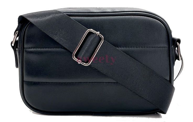 Крос-боді сумка U.S. POLO ASSN. CHANNEL QUILTED чорна 0231 фото