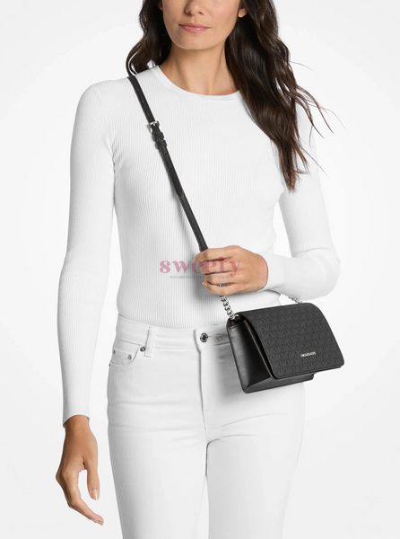 Cумка MICHAEL KORS Jet Set Medium Signature Logo Crossbody Bag 0554 фото