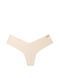 Трусики PINK No-Show High-Leg Thong Panty Marzipan 0602 фото 4