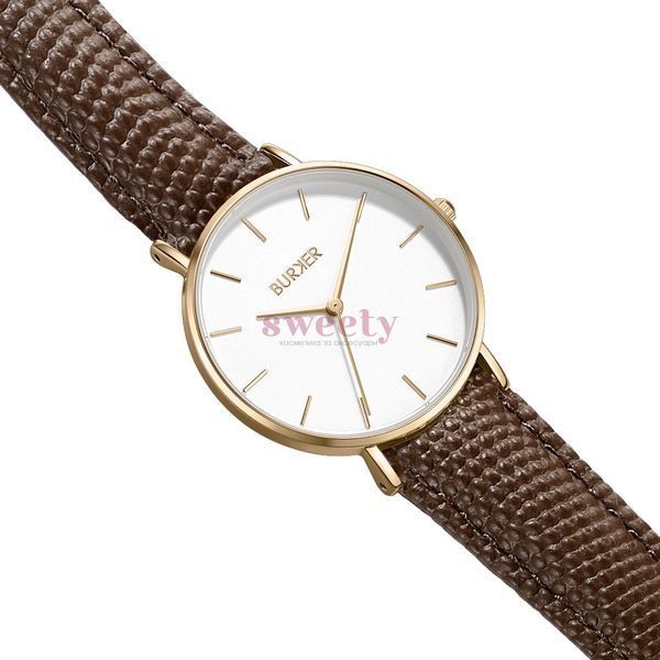Годинник BURKER Ruby Gold Brown Leather 0426 фото
