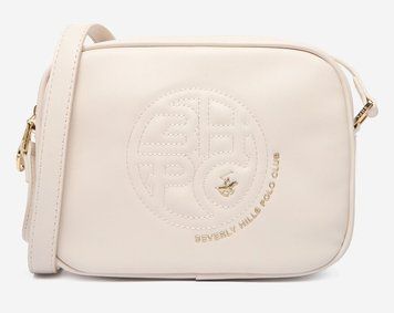 Сумка крос-боді Beverly Hills Polo Club кремова 0556 фото