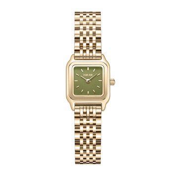 Годинник BURKER Macy Petite Gold Olive Green 0629 фото