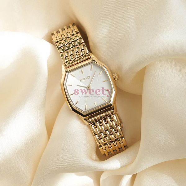 Годинник BURKER Julia Gold White 0412 фото