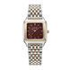 Годинник BURKER Macy Gold Silver Burgundy 0675 фото 1