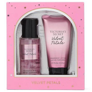 Подарунковий набір Victoria's Secret Velvet Petals міні, спрей та лосьйон 0299 фото