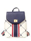 Біло-синій рюкзак U.S. POLO ASSN. HERITAGE BACKPACK 0603 фото