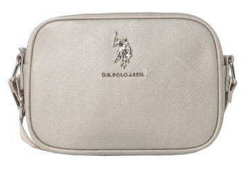Сумка крос-боді U.S. POLO ASSN. срібляста 0561 фото