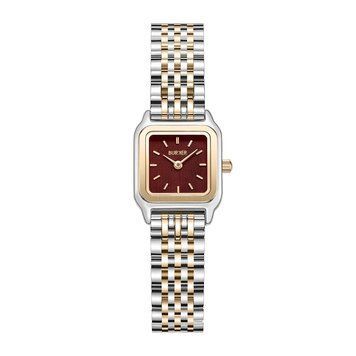 Годинник BURKER Macy Petite Gold Silver Burgundy 0677 фото
