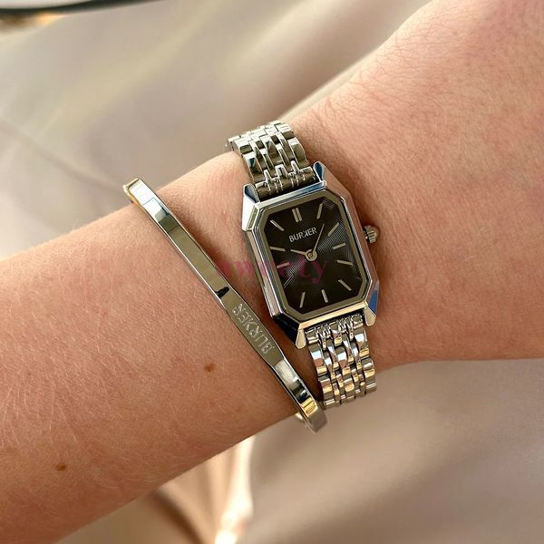 Годинник BURKER Isabell Petite Silver Black 0466 фото