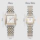 Годинник BURKER Macy Petite Gold Silver 0418 фото 8