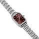 Годинник BURKER Isabell Silver Burgundy 0678 фото 2