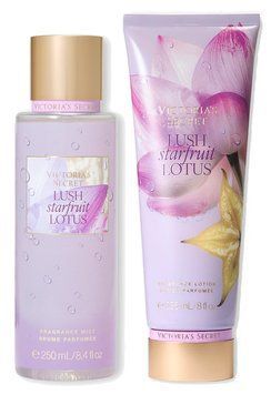 Подарунковий набір Victoria's Secret Lush Starfruit Lotus, спрей та лосьйон 0373 фото