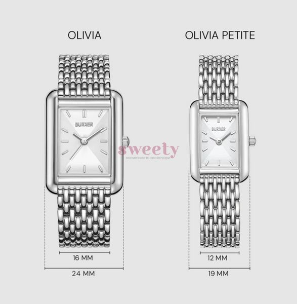 Годинник BURKER Olivia Silver 0467 фото