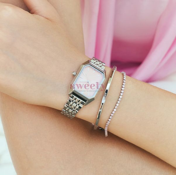 Браслет BURKER Ava Silver Pink 0563 фото