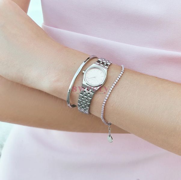 Браслет BURKER Ava Petite Silver Pink 0564 фото