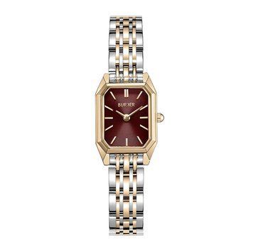 Годинник BURKER Isabell Petite Gold Silver Burgundy 0681 фото