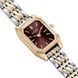 Годинник BURKER Isabell Petite Gold Silver Burgundy 0681 фото 3