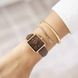 Годинник BURKER Daisy Gold Brown Brown Leather 0427 фото 2